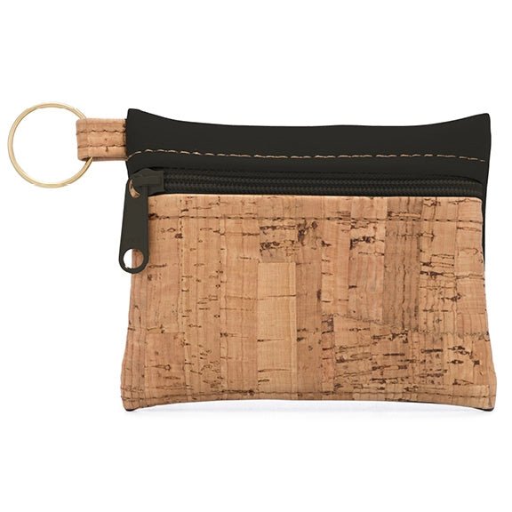 Key Chain Zipper Pouch | Vegan Faux Leather - Gentle Nudges