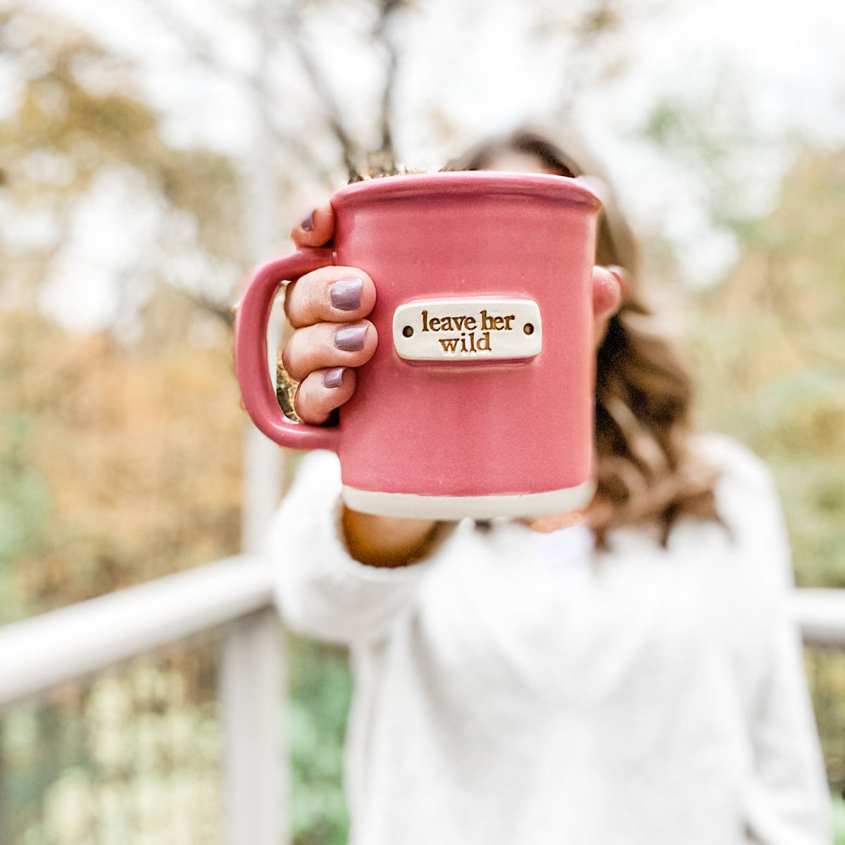 Leave Her Wild Coffee Mug - Gentle Nudges