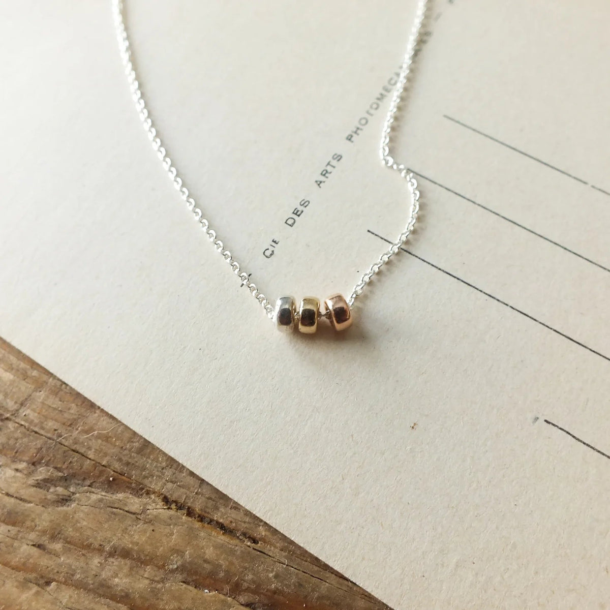 Women&#39;s Necklace - THESE THREE THINGS - Gentle Nudges