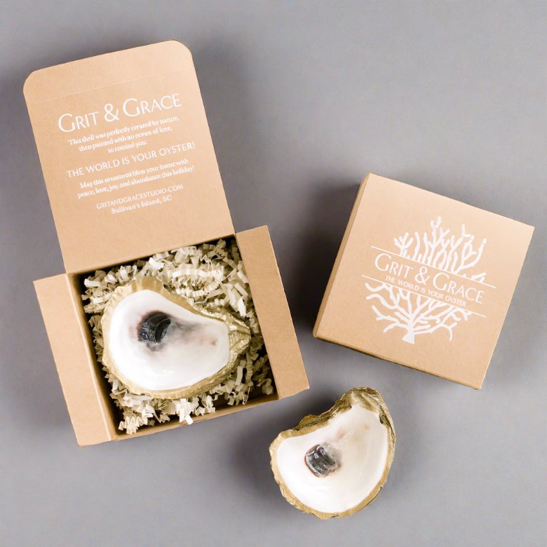 World is Your Oyster Jewelry Dish - Gentle Nudges